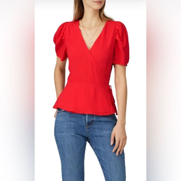 Greylin Danielle Wrap Top Size XS - Picture 2 of 8